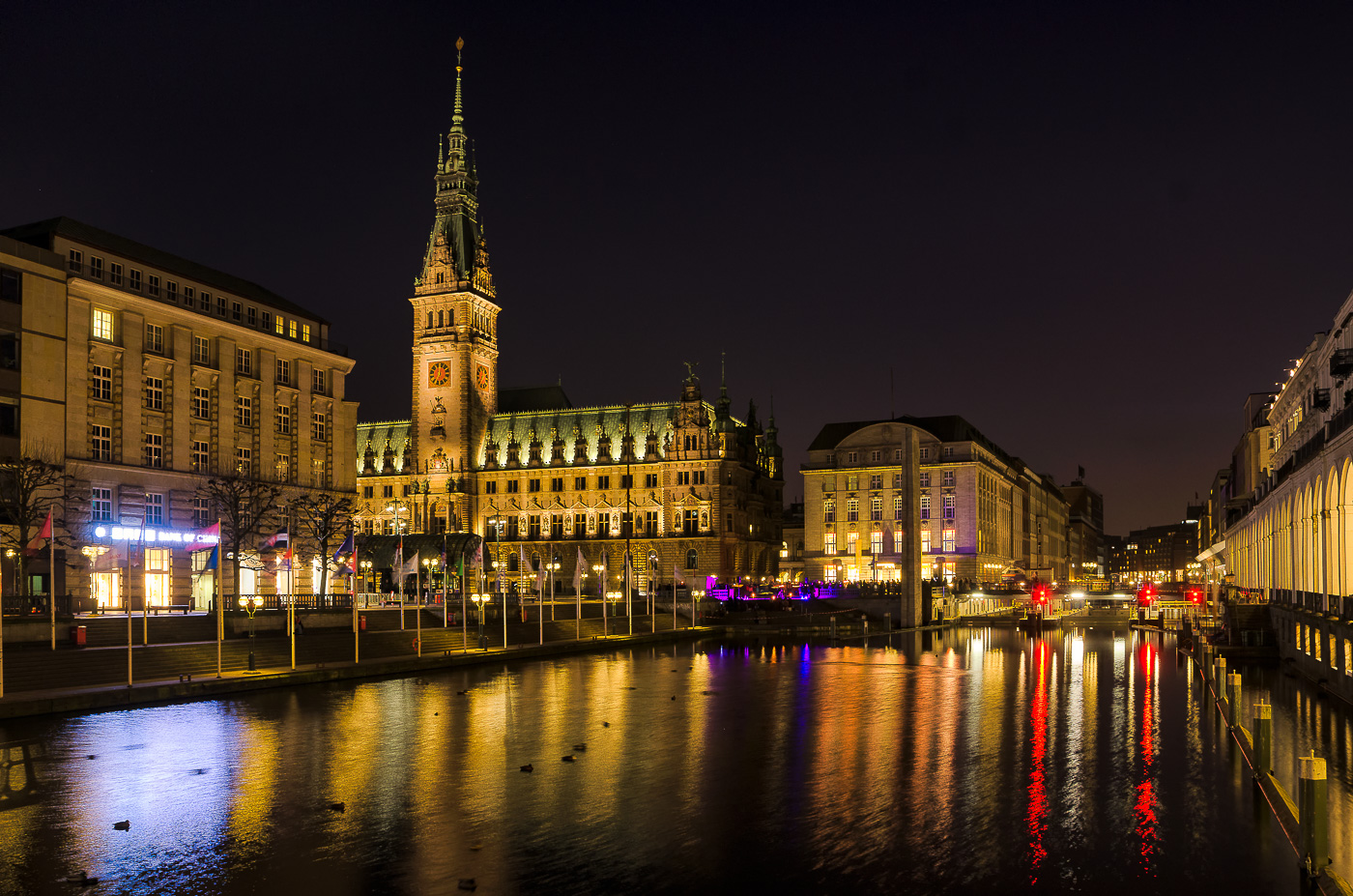 Alsterarkaden Hamburg